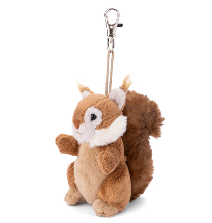 Brunis Eekhoorn Bag Charm 10 cm van Bukowski Sweden