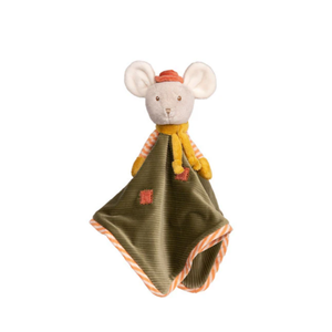 Henry knuffeldoekje meerkleurig, streepjes en corduroy
