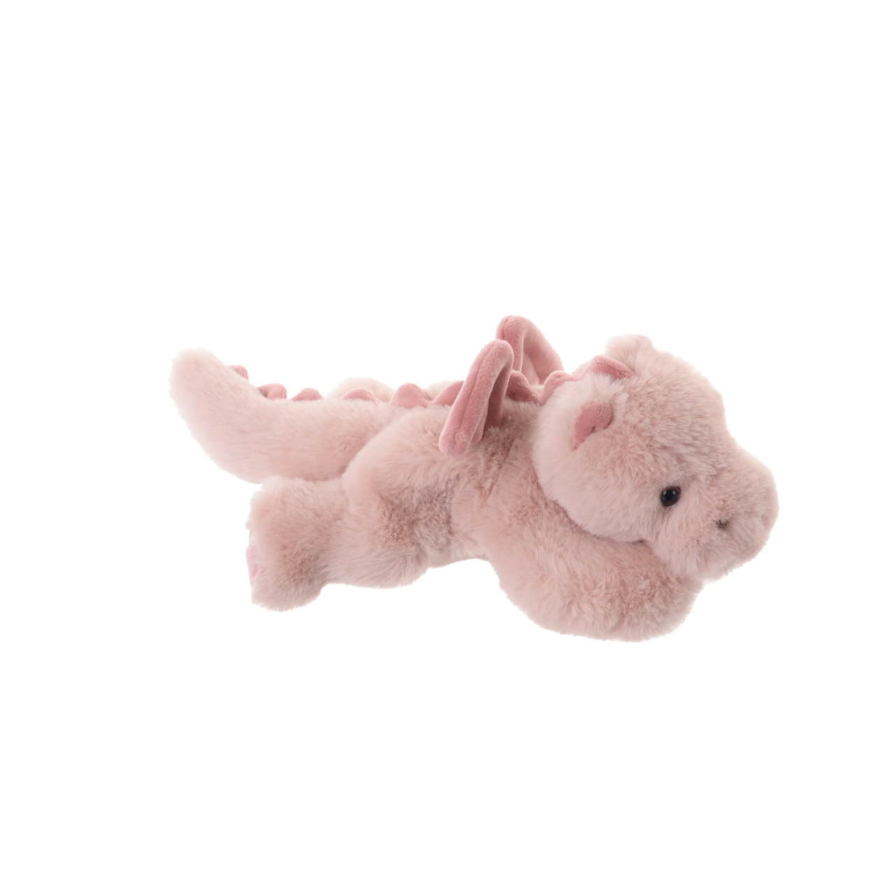 Little Drago Roze knuffeldraak van Bukowski Sweden 18 cm, bovenaanzicht