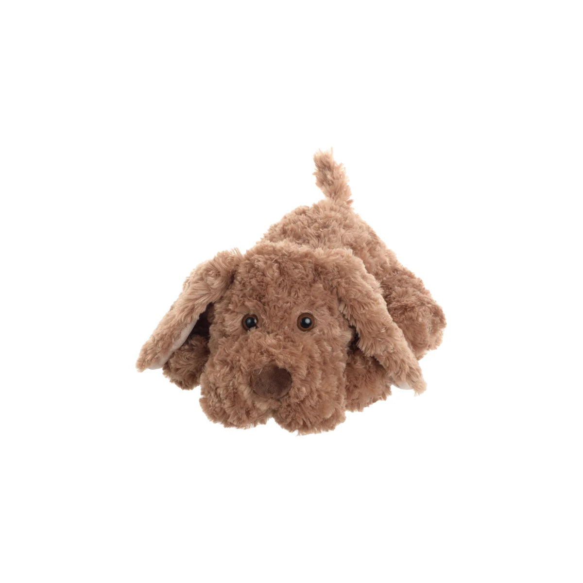 Manfred, hangende knuffelhond, bruin