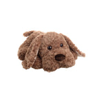 The Great Manfred grote knuffelhond 60 cm van Bukowski Sweden in karamelbruin pluche