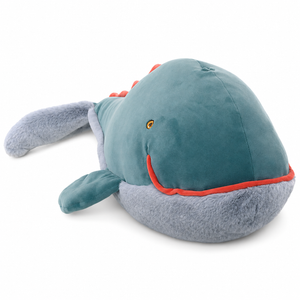 The Great Humphrey XL walvis knuffel van Bukowski Sweden – 60 cm, vooraanzicht