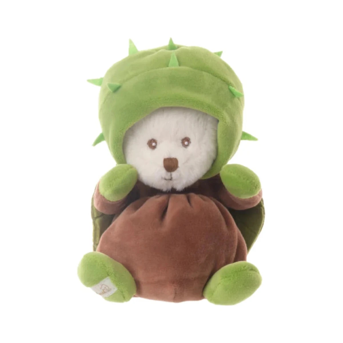 Ziggy Chestnut knuffelbeertje in een kastanjepakje van Bukowski Sweden – 15 cm
