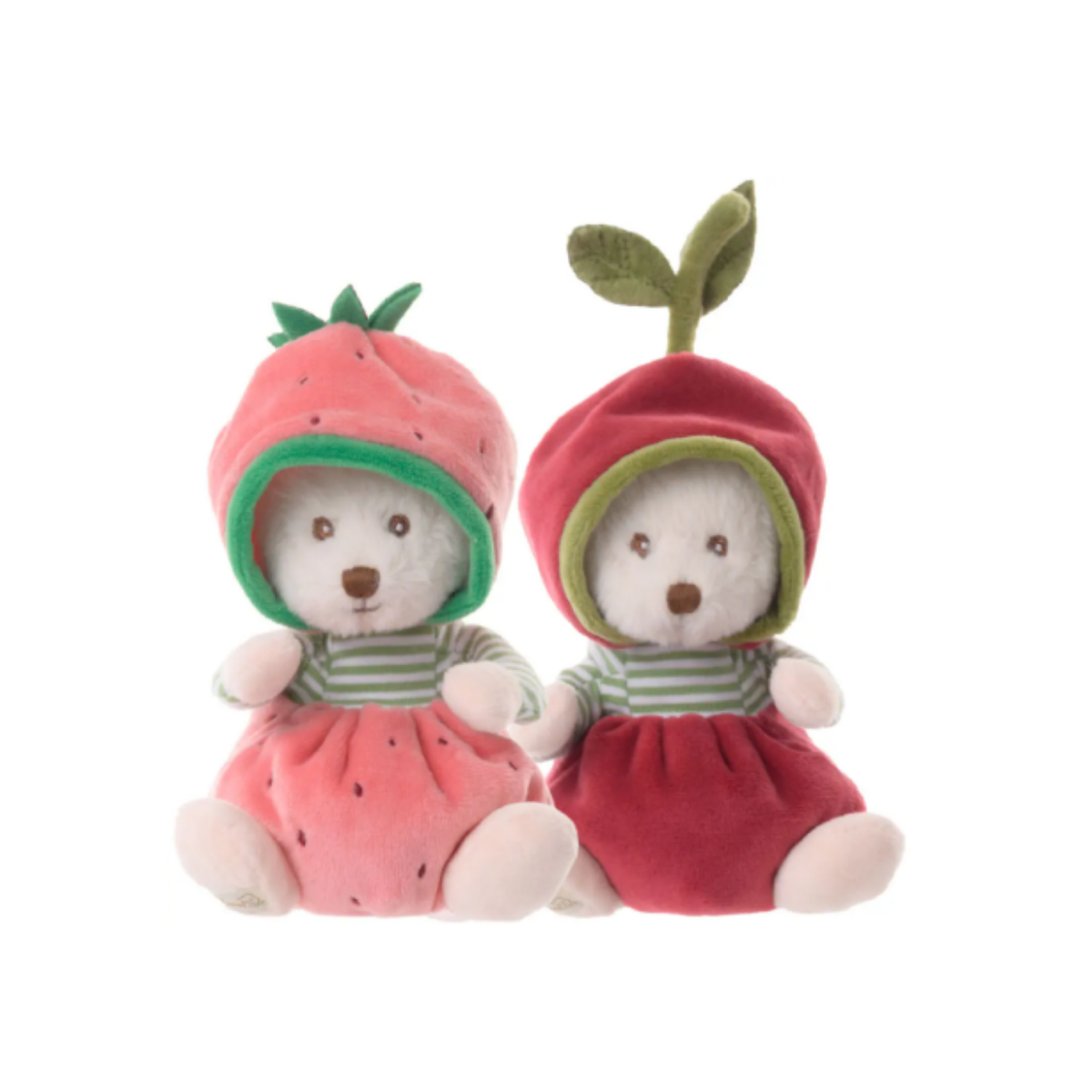 Ziggy Strawberry en Ziggy Kers samen 
