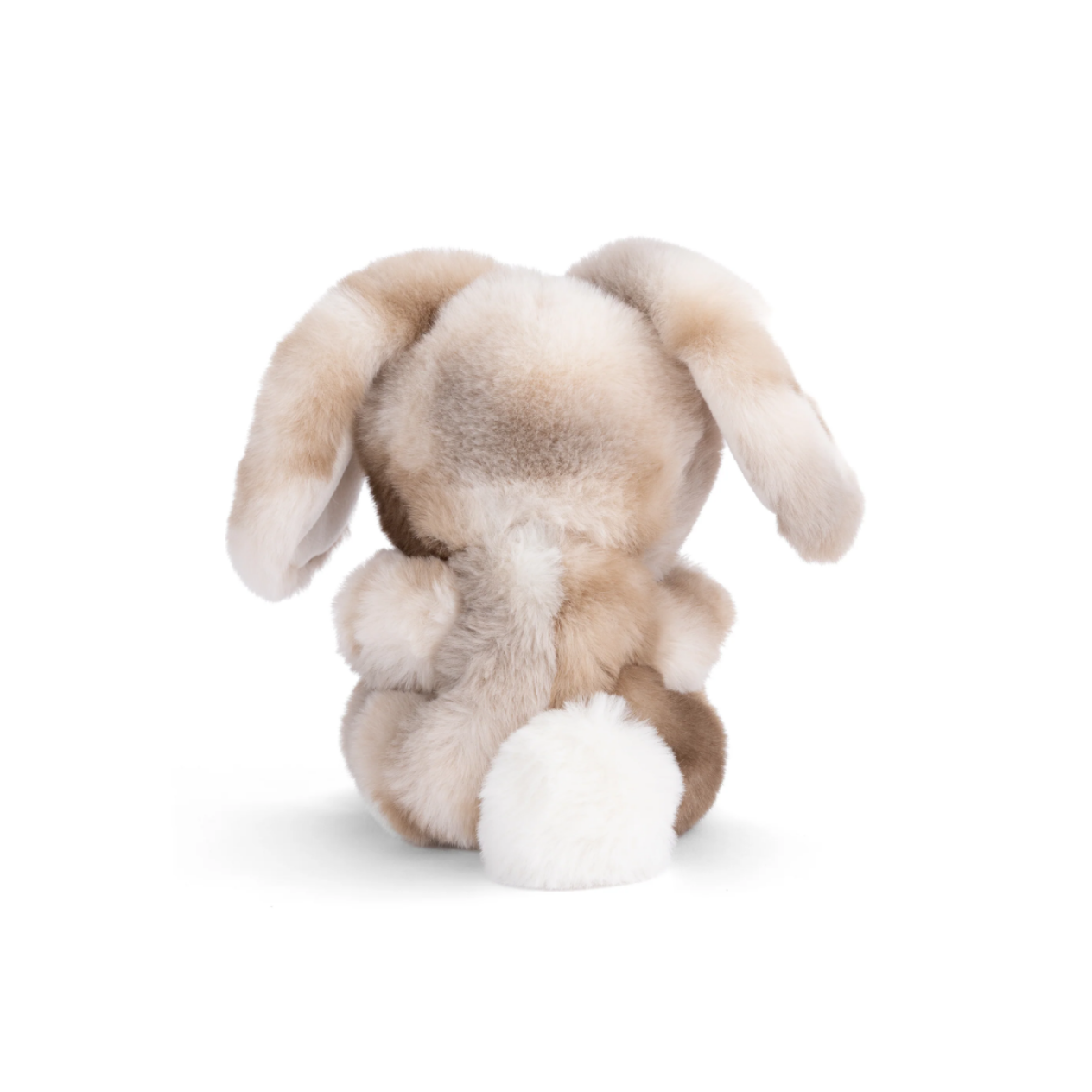 Ziggy Winter Rabbit Bruin, knuffelbeertje in een winterkonijnenpakje van Bukowski Sweden – 15 cm achteraanzicht 