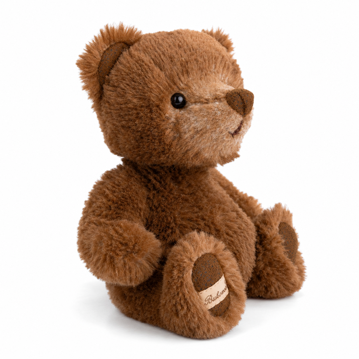 Bukowski Sweden Baby Ranger teddybeer bruin zachte knuffel, zijaanzicht