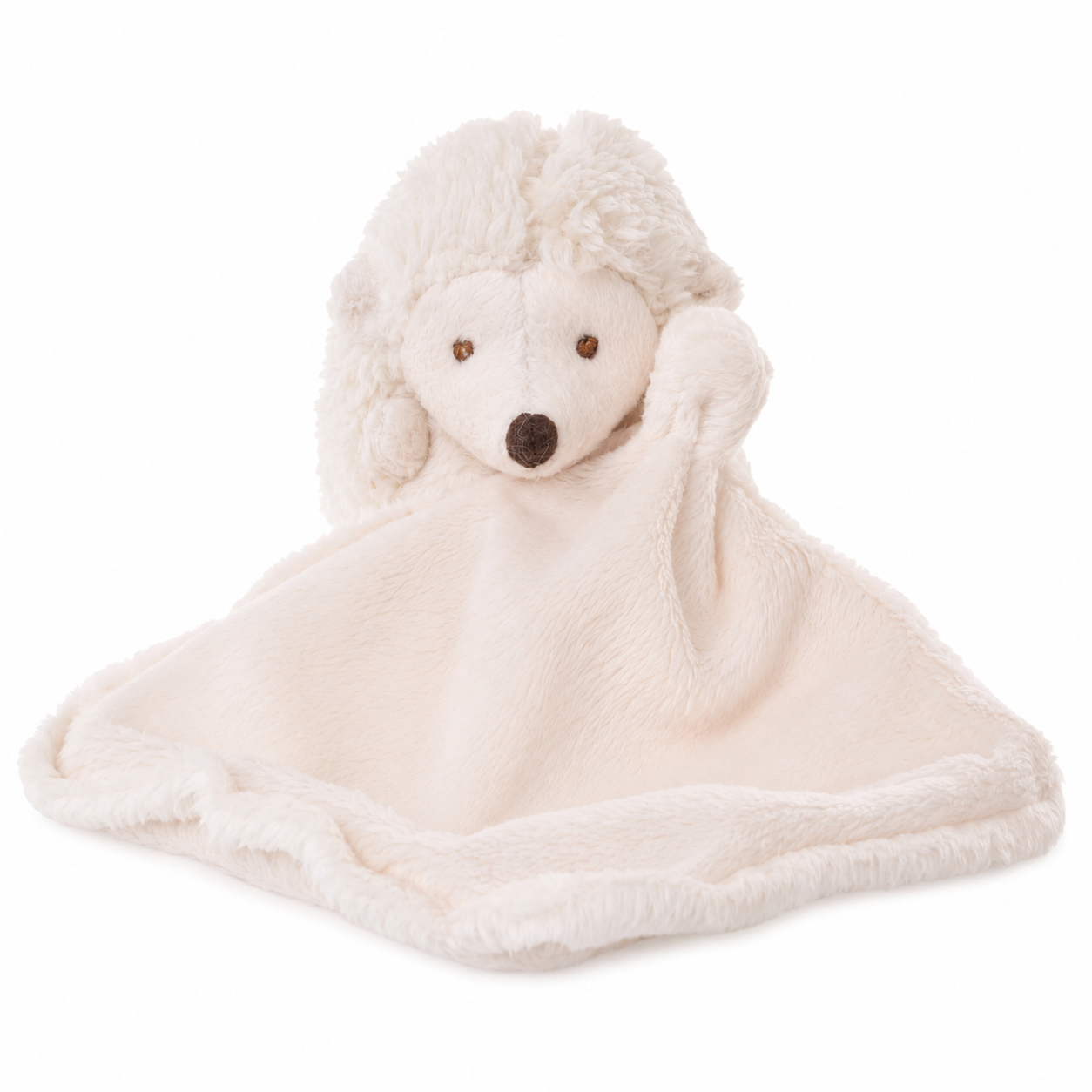 Hubert knuffeldoekje egel van Bukowski Sweden voor baby's vanaf de geboorte