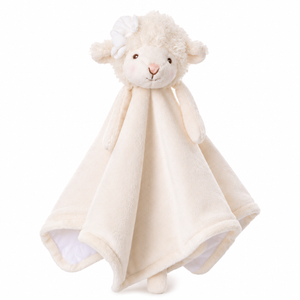 Molly knuffeldoekje voor baby als een lammetje