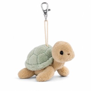 Sandy Green Bag Charm, tashanger schildpadknuffeltje 10 cm van Bukowski Sweden