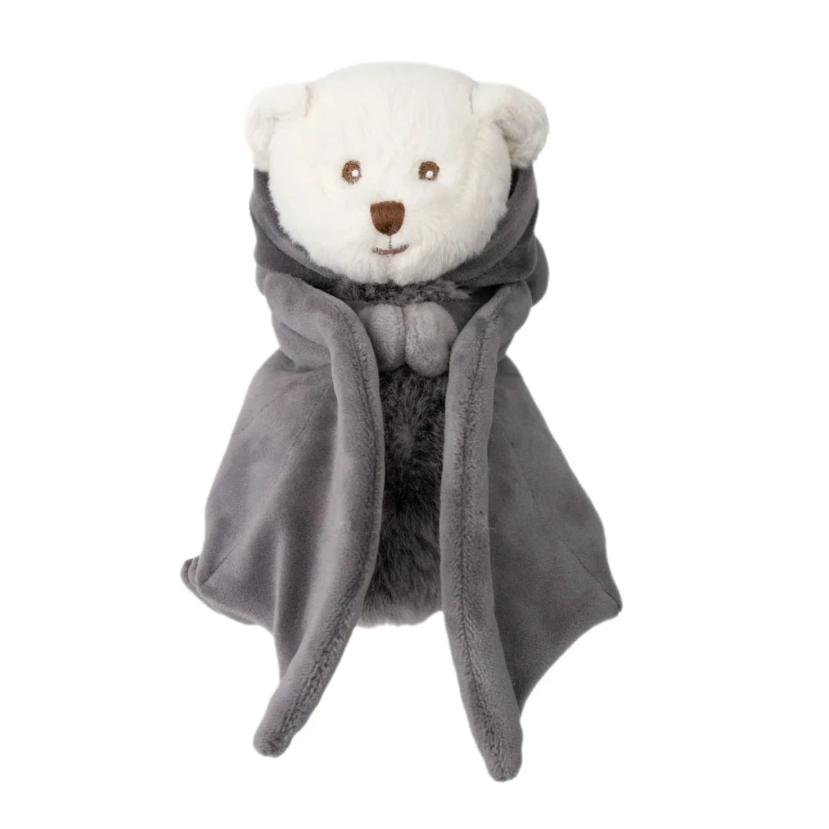 Ziggy Bat Vleermuisknuffel van Bukowski Sweden – 15 cm, vooraanzicht zonder capuchon