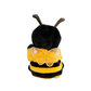 Ziggy Bee knuffelbeertje in een bijenpakje van Bukowski Sweden – 15 cm, achterkant