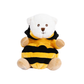 Ziggy Bee knuffelbeertje in een bijenpakje van Bukowski Sweden – 15 cm, vooraanzicht