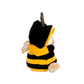 Ziggy Bee knuffelbeertje in een bijenpakje van Bukowski Sweden – 15 cm, zijaanzicht