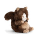 Ziggy Brunis Eekhoornknuffel van Bukowski Sweden – 15 cm, zijaanzicht