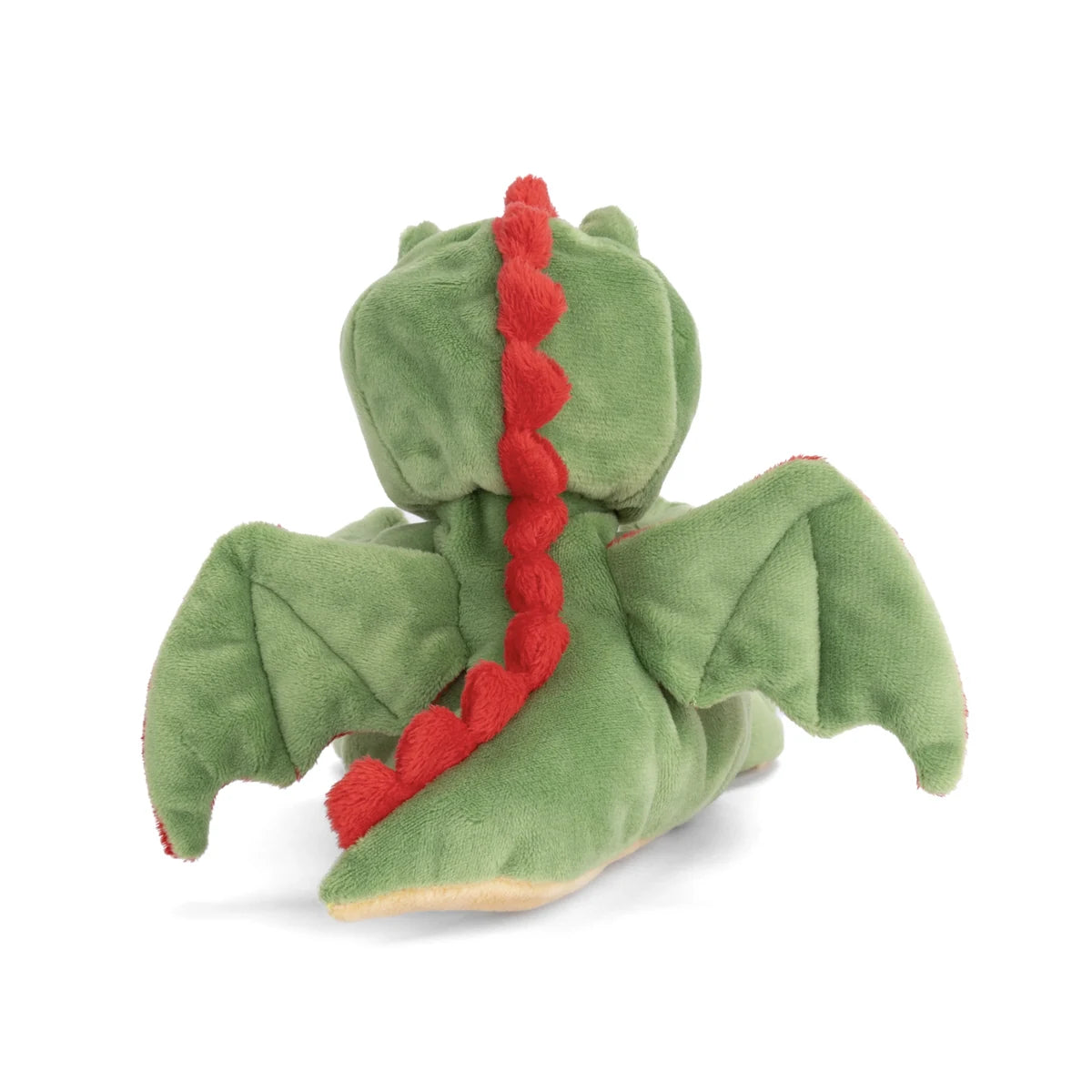 Ziggy Dragon Drakenknuffel van Bukowski Sweden – 15 cm, achterkant