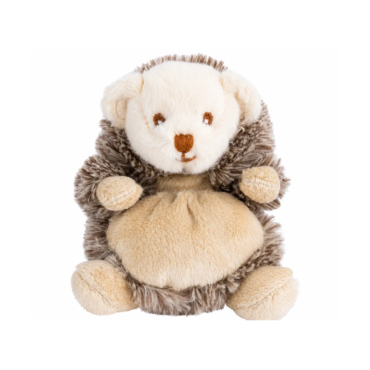 Ziggy Hubert knuffelbeertje in een egelpakje van Bukowski Sweden – 15 cm, voorkant