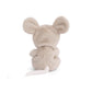 Ziggy Mousy Beige Knuffelmuisje van Bukowski Sweden – 15 cm, achterkant