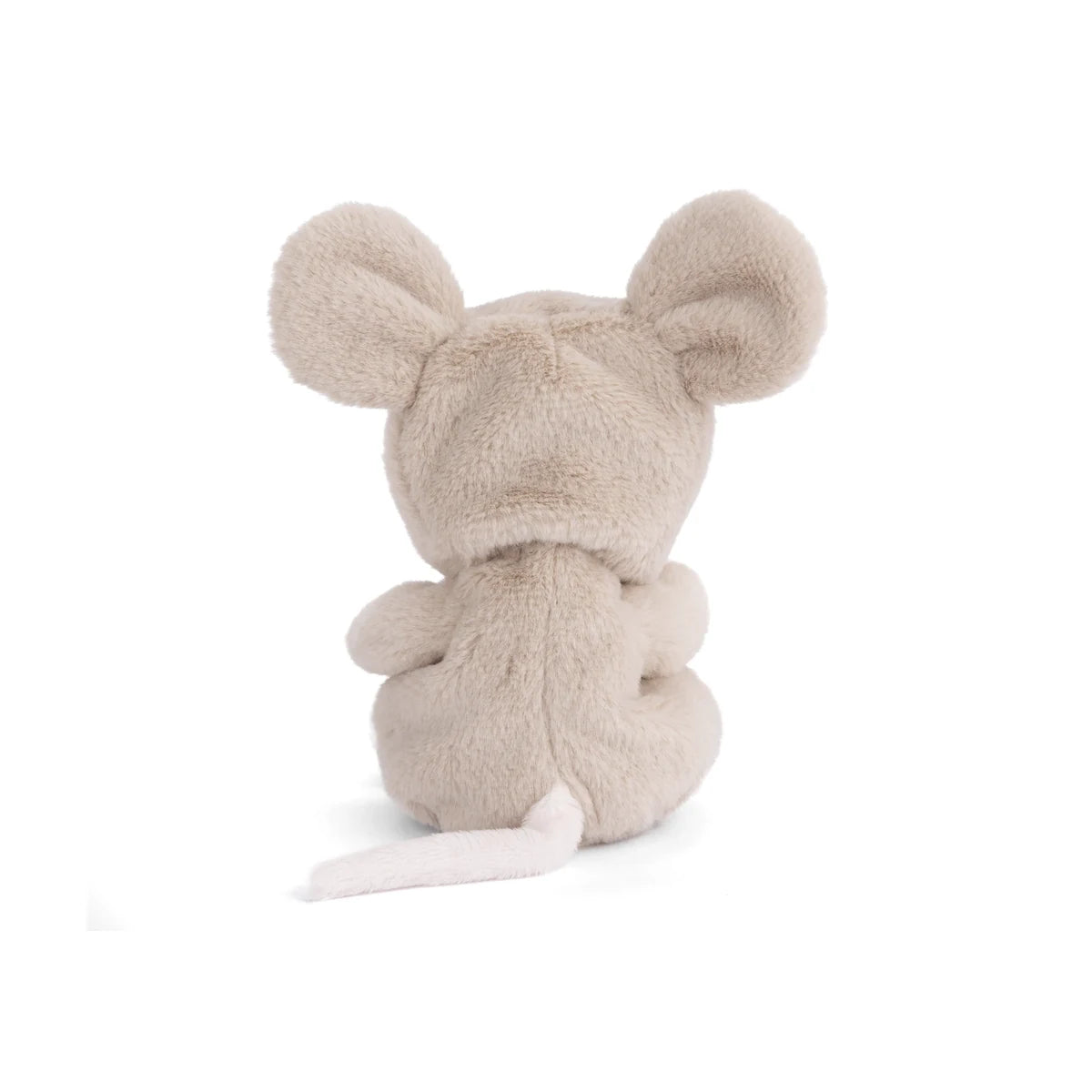 Ziggy Mousy Beige Knuffelmuisje van Bukowski Sweden – 15 cm, achterkant