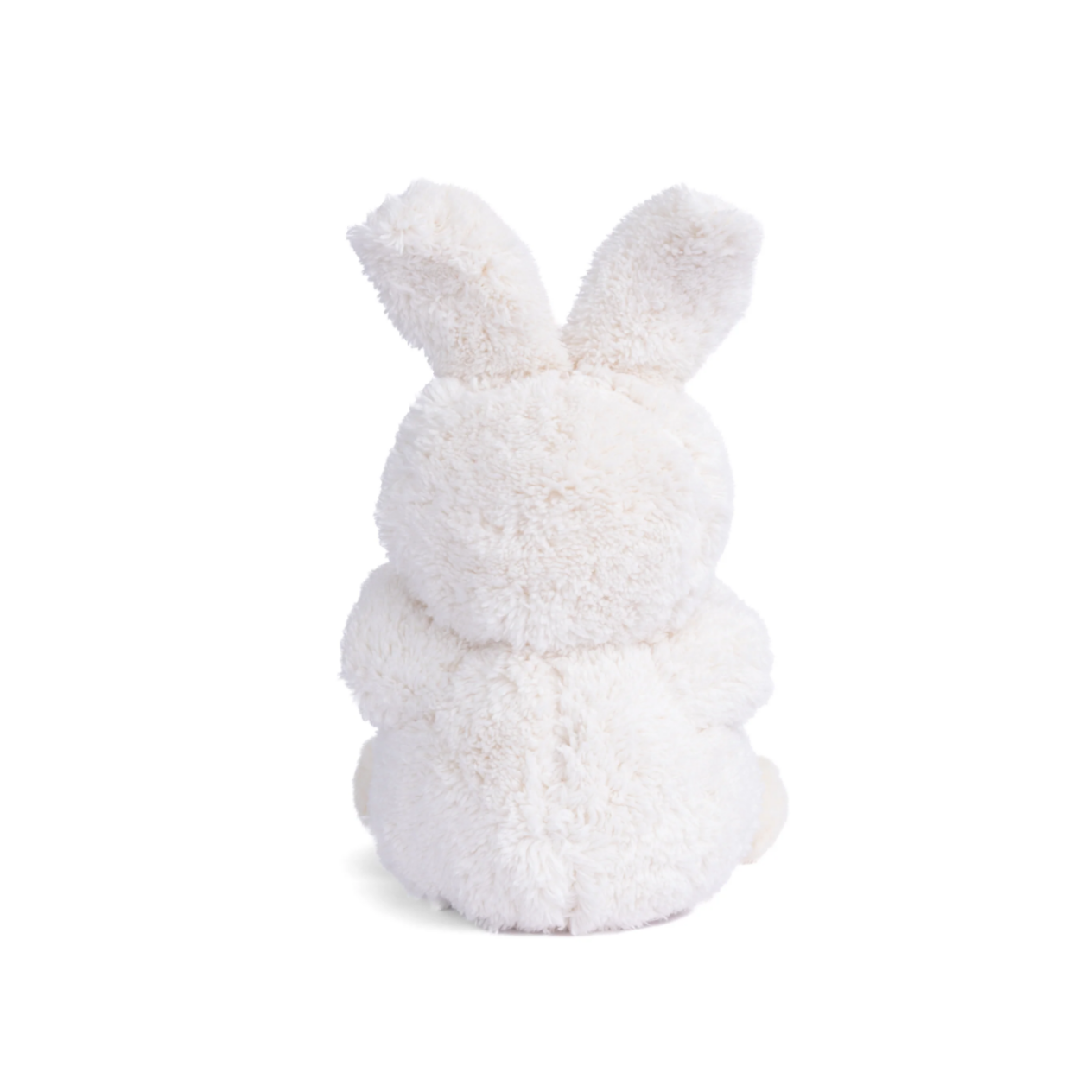 Ziggy Natural Wit knuffelbeertje in een naturel konijnenpakje van Bukowski Sweden – 15 cm, achteraanzicht