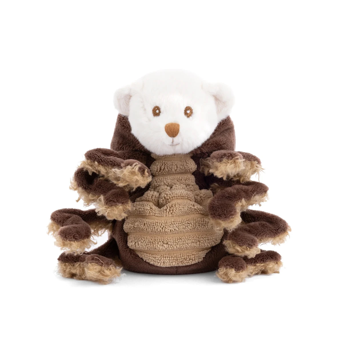 Ziggy Spider knuffelbeertje in een spinnenpakje van Bukowski Sweden – 15 cm voorkant